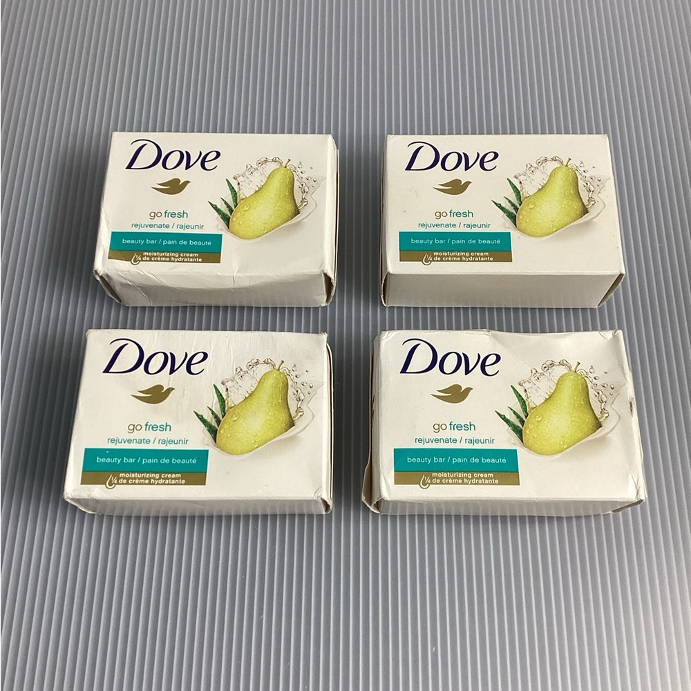 Set of 4 Dove Go Fresh Rejuvenate Beauty Soap Bars #5